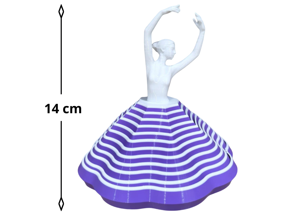 Escultura Bailarina Infinita — 3/3