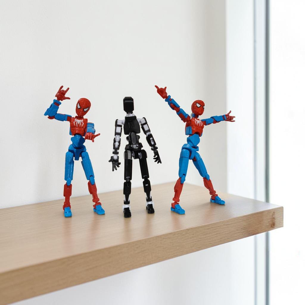 🕷️ Homem-Aranha Articulado 3D — 2/2